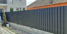 Garduri de diferite modele (sipca metalica, tabla, plasa si jaluzele)