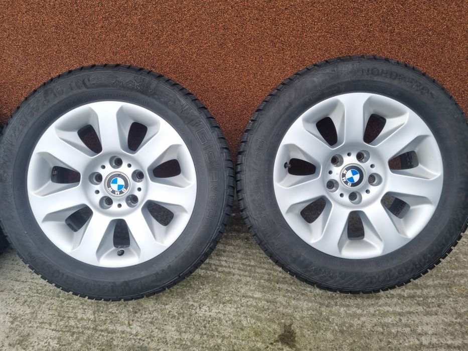 Jante Bmw R16 5x120 cu anvelope iarna 225/55R16