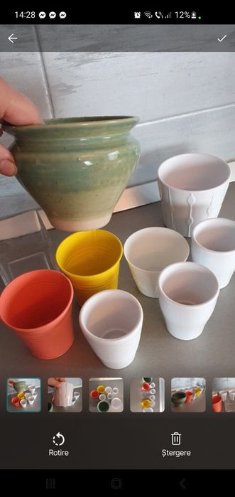 Ghivece mici diverse modele