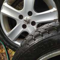 Зимни гуми с джанти Пежо 307 16