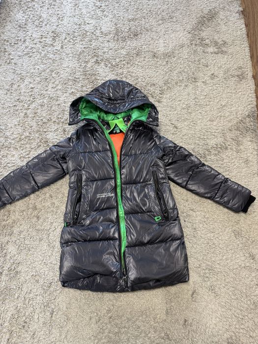 Пуховик для девочки, наполнитель тинсулейт