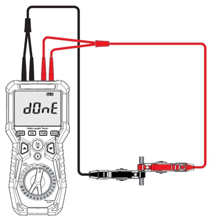 PAN KLM30R, уред за измерване на дължина на кабел 0.1 - 30 000 м