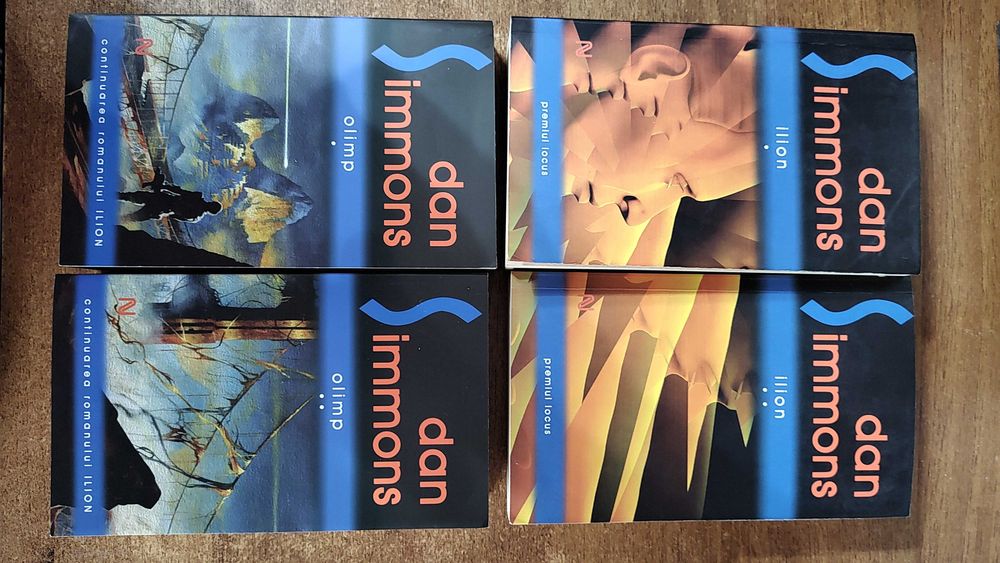 Dan Simmons – saga Ilion / Olimp (2+2 vol)