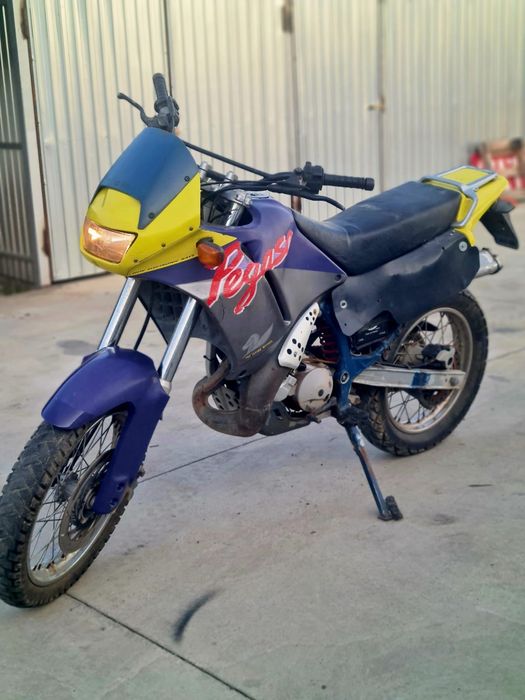 Aprilia enduro cross 125 cm3 power valve 6trepte rupe totul functional