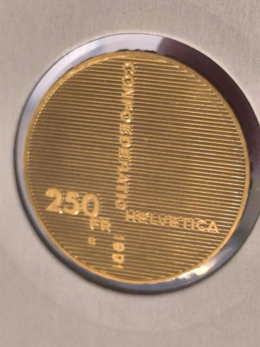 250 франка Швейцарска конфедерация