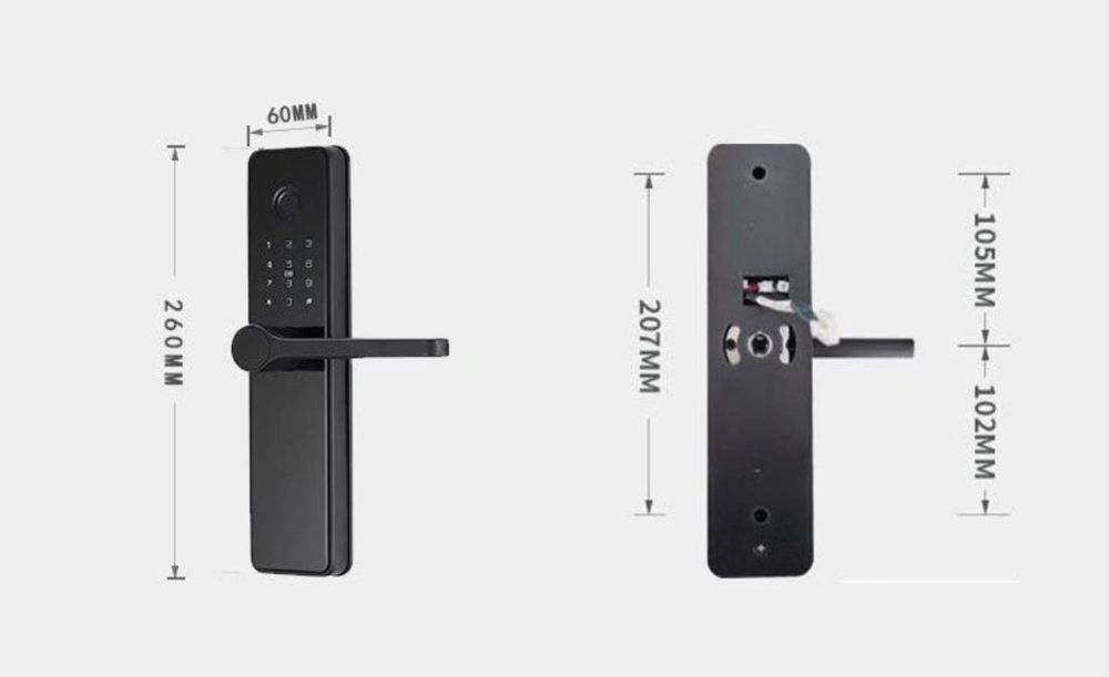 электромеханический умный замок smart lock 100шт