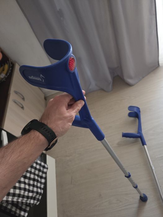 carje antebrat aluminiu reglabile ortopedice omologate