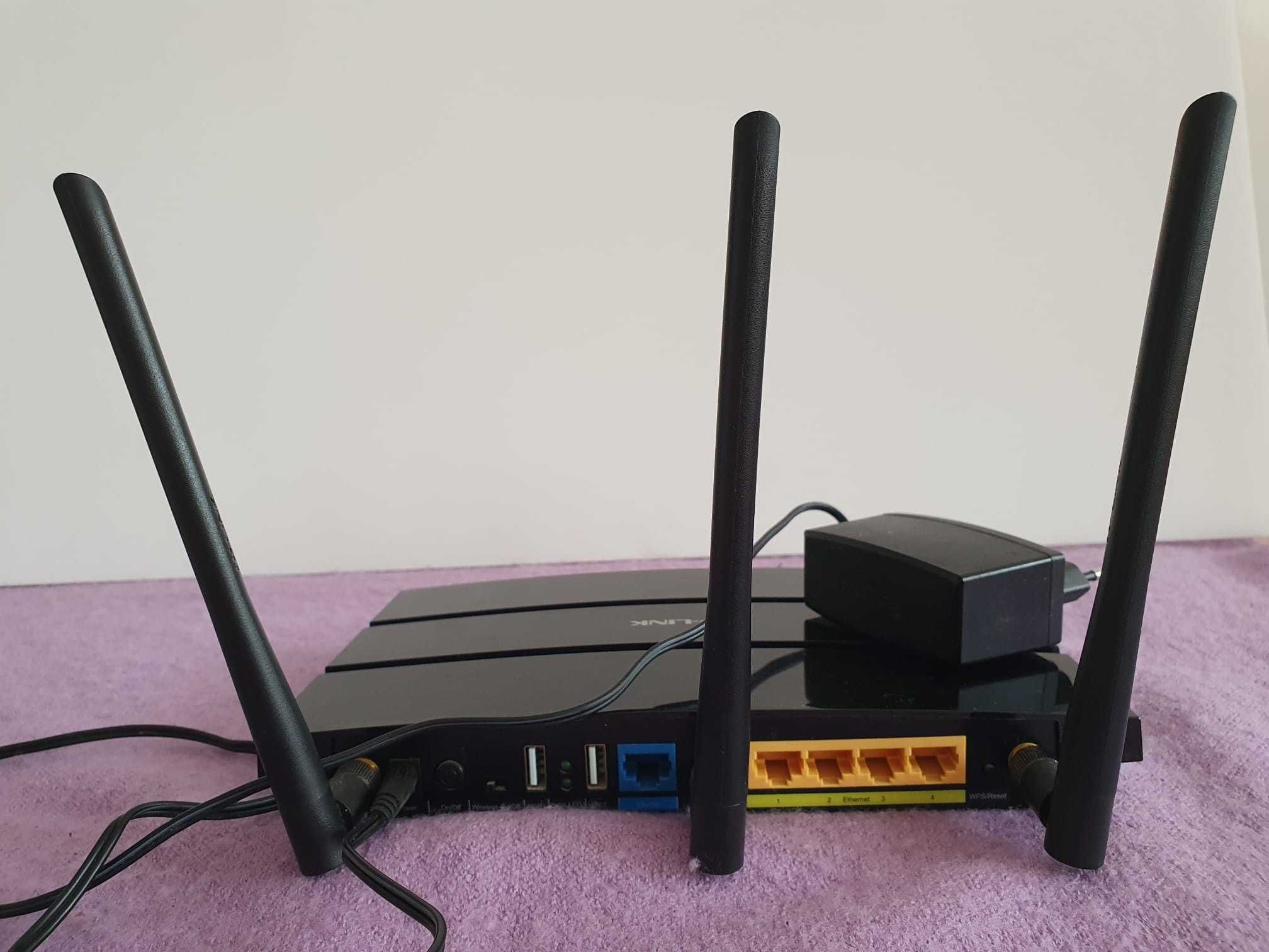 Router wireless AC1750 TP-Link Archer C7, Gigabit, Dual Band, USB- 5G