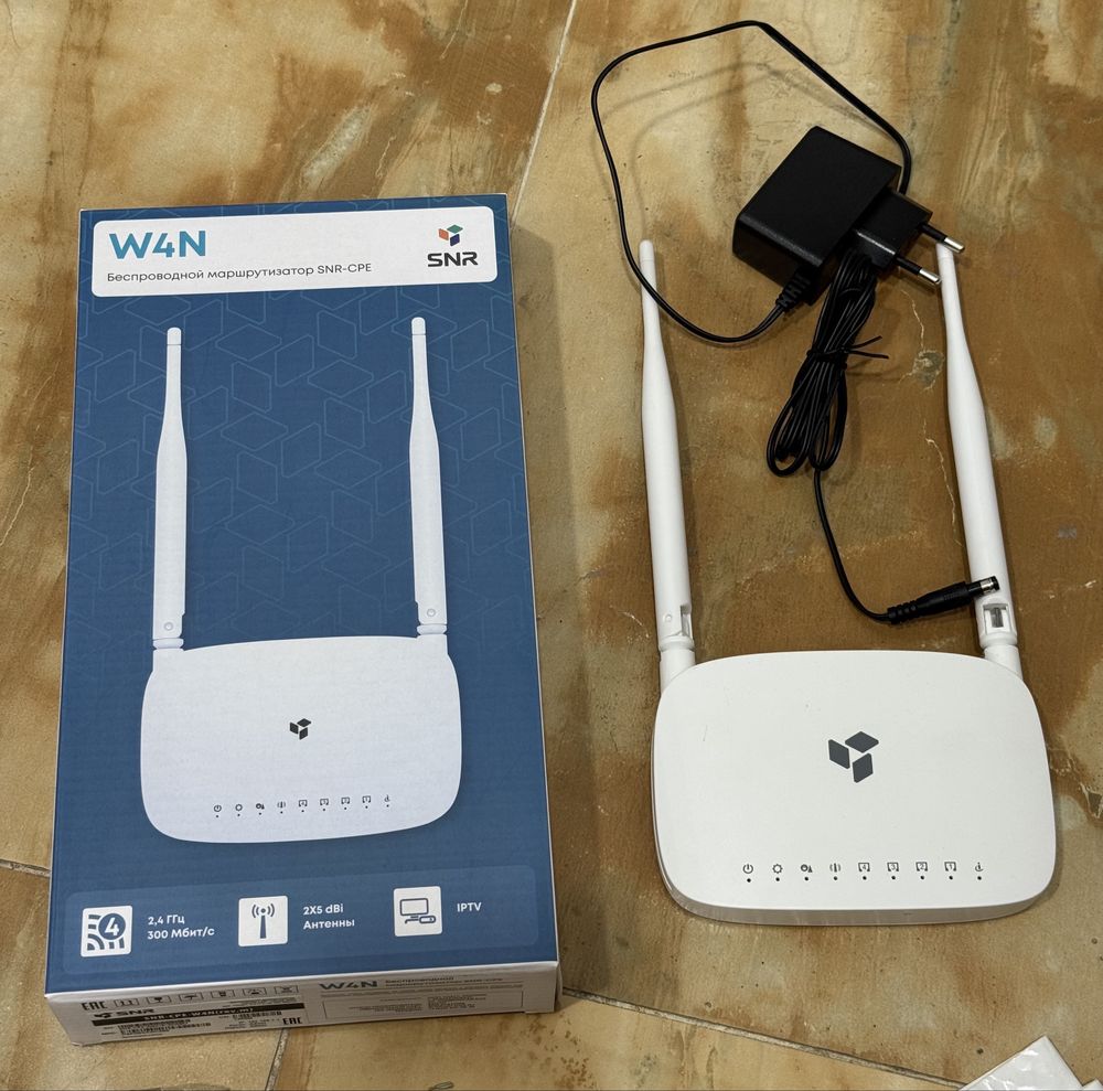 Маршрутизатор SNR‑CPE W4N стабильный Wi‑Fi для дома и офиса