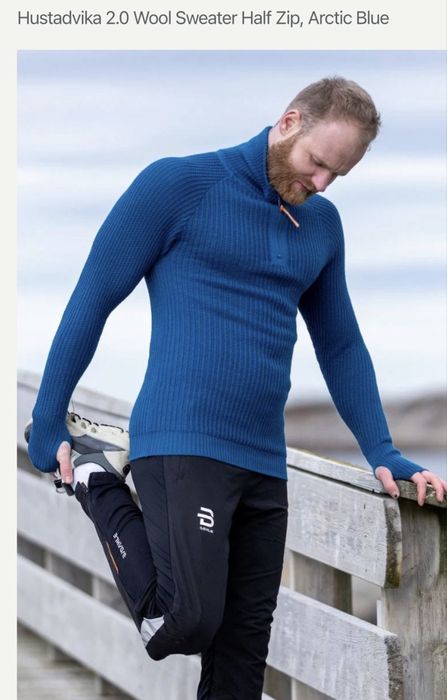 Мъжки вълнен пуловер LANULVA . Размер L