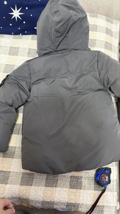 Зимняя теплая куртка для мальчика на 6 лет