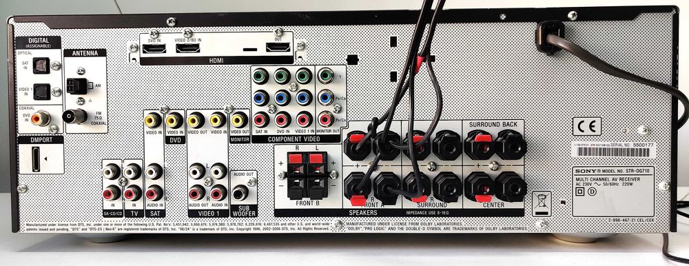 Sony STR DG 710 amplificator 6.1 HDMI amplituner statie multicanal