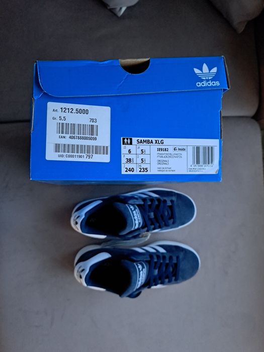 Маратонки Adidas Campus, сини, 38