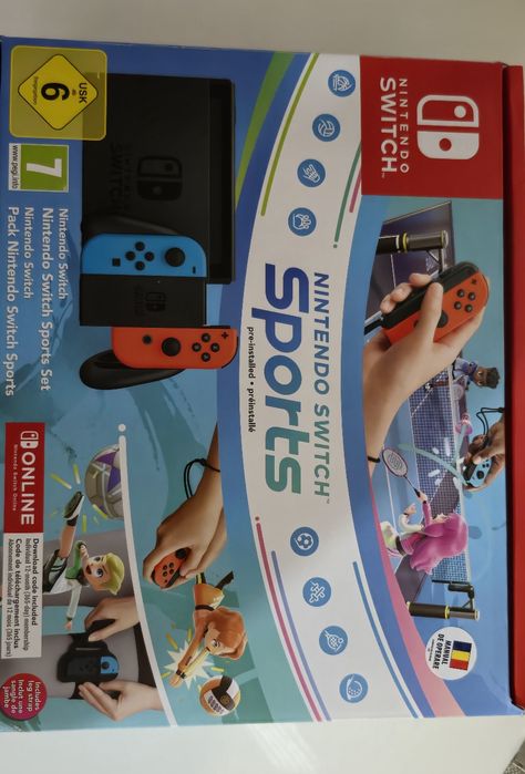 Nintendo Sport Bundle, memorie 32gb