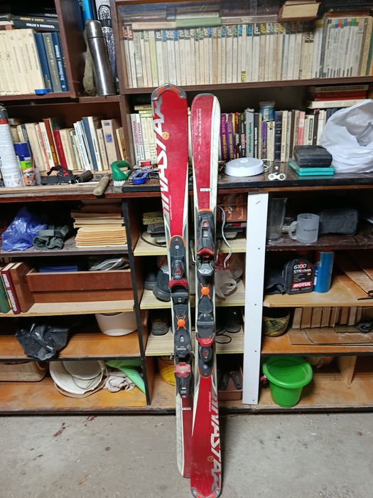 Горные лыжи и ботинки