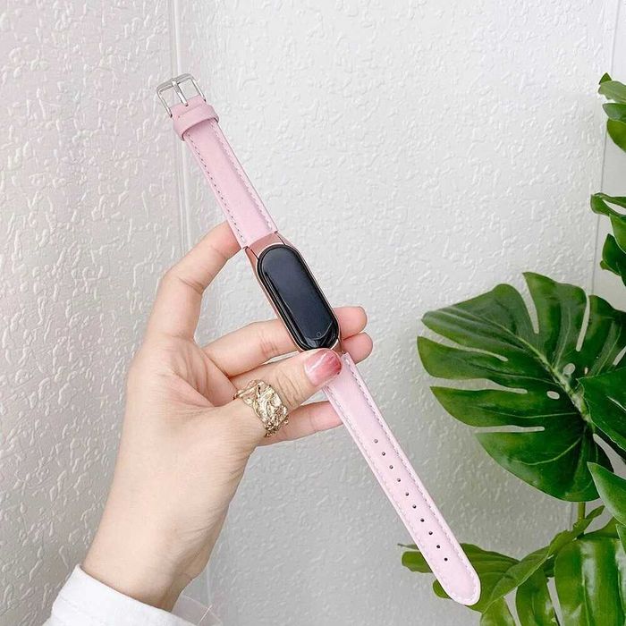 Curea piele bratara Xiaomi Mi Band 5 Mi Band 6 Amazfit Band 5 6