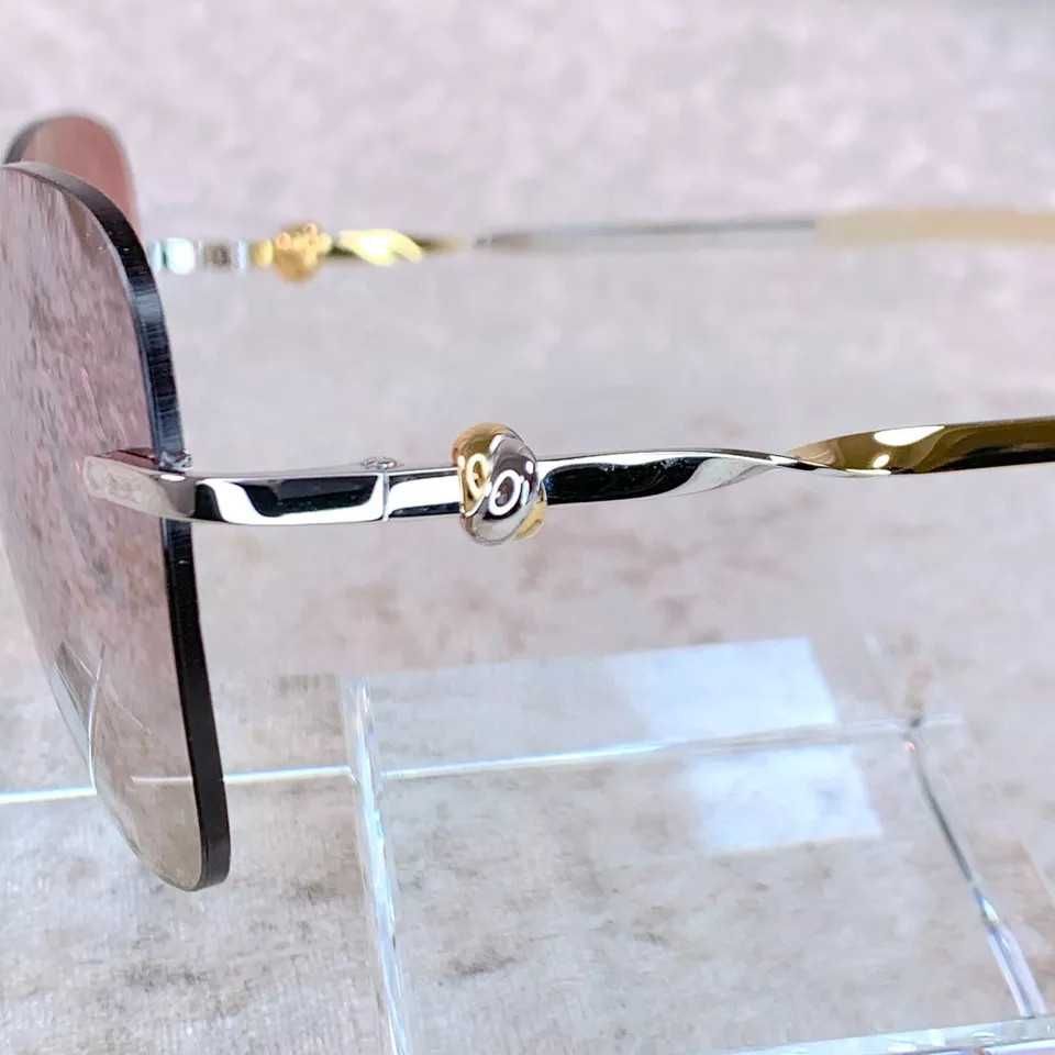 Ochelari de soare autentici Cartier Trinity Pink Butterfly CT0091S-003