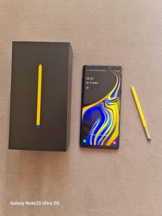 Samsung note 9 ,blue ,128gb