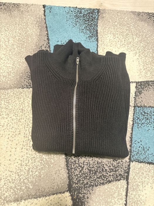 Pulover din lana double zip Maison Margiela