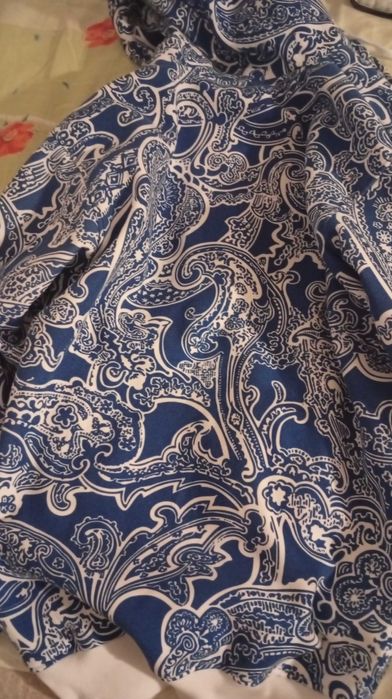 hanorac albastru model