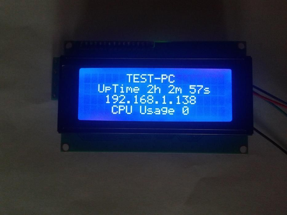 LCD2USB мод дисплей за компютър