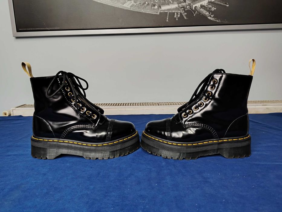 Dr. Martens Vegan Sinclair ghete bocanci, mr. 41, interior 25,5 cm