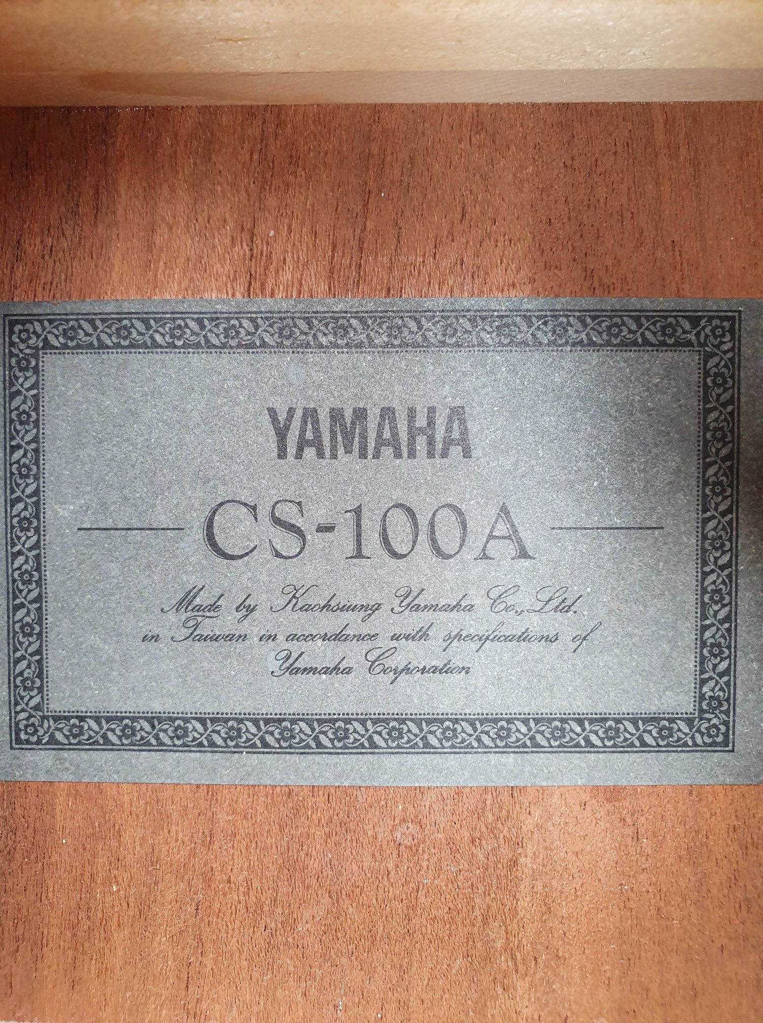 chitara YAMAHA - model CS-100A si model CG-101MS