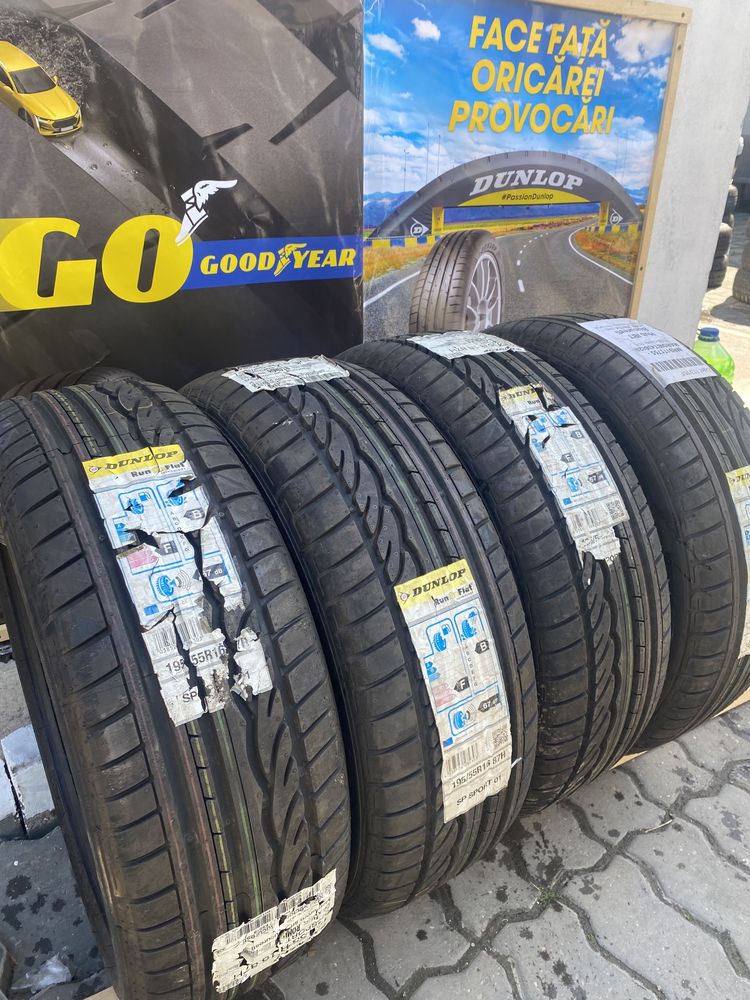 195/55 R16  87H. Dunlop. Noi!! Lichidare stoc!