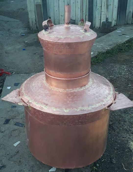 Vând cazan de tuica de 120litri complet