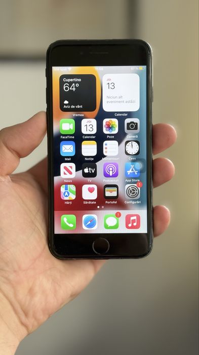 iPhone 7 Black Mate128GBNeverlock-AmprentaNOK-Citeste Anuntul Atent-