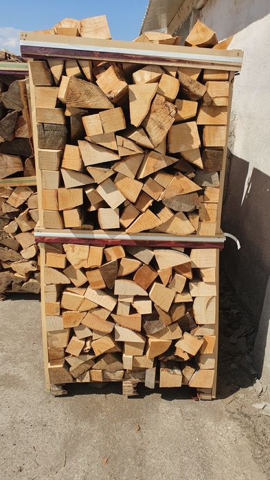 Lemn de foc de fag paletizat livrat la domiciliu