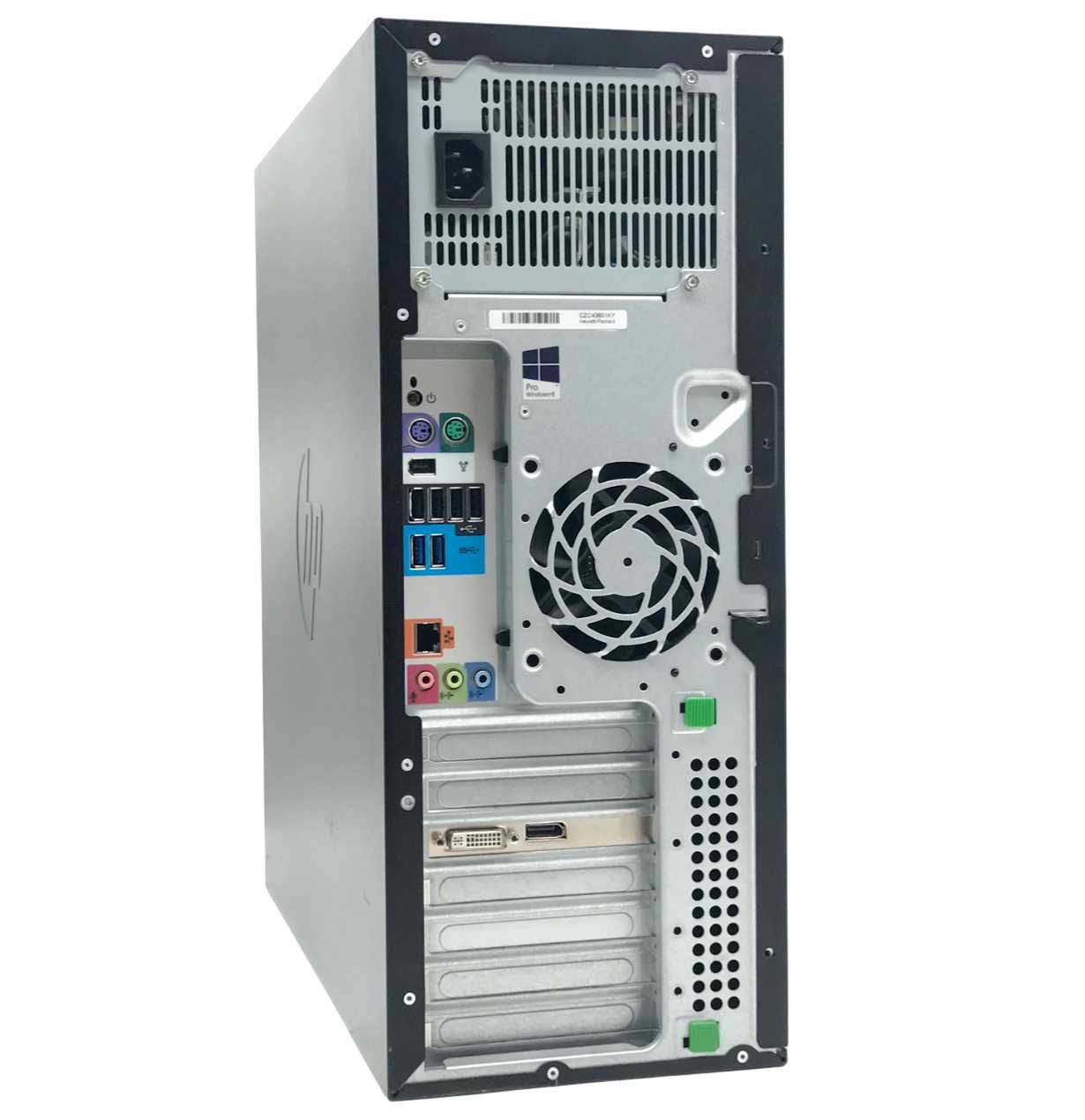 Работна станция HP Z420 E5-1620V2 32GB 256GB SSD + 500GB HDD K4000