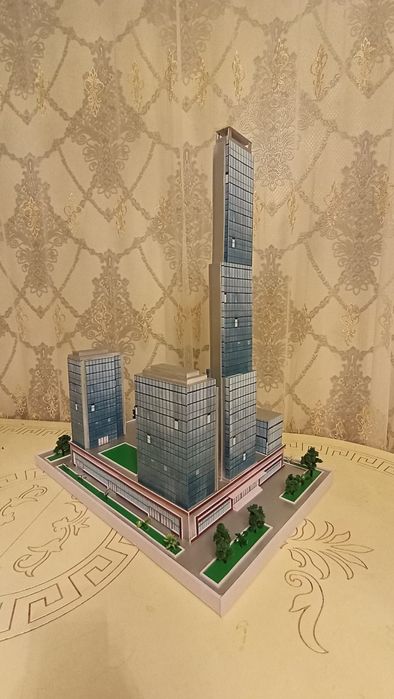 Макет АбуДаби Плаза