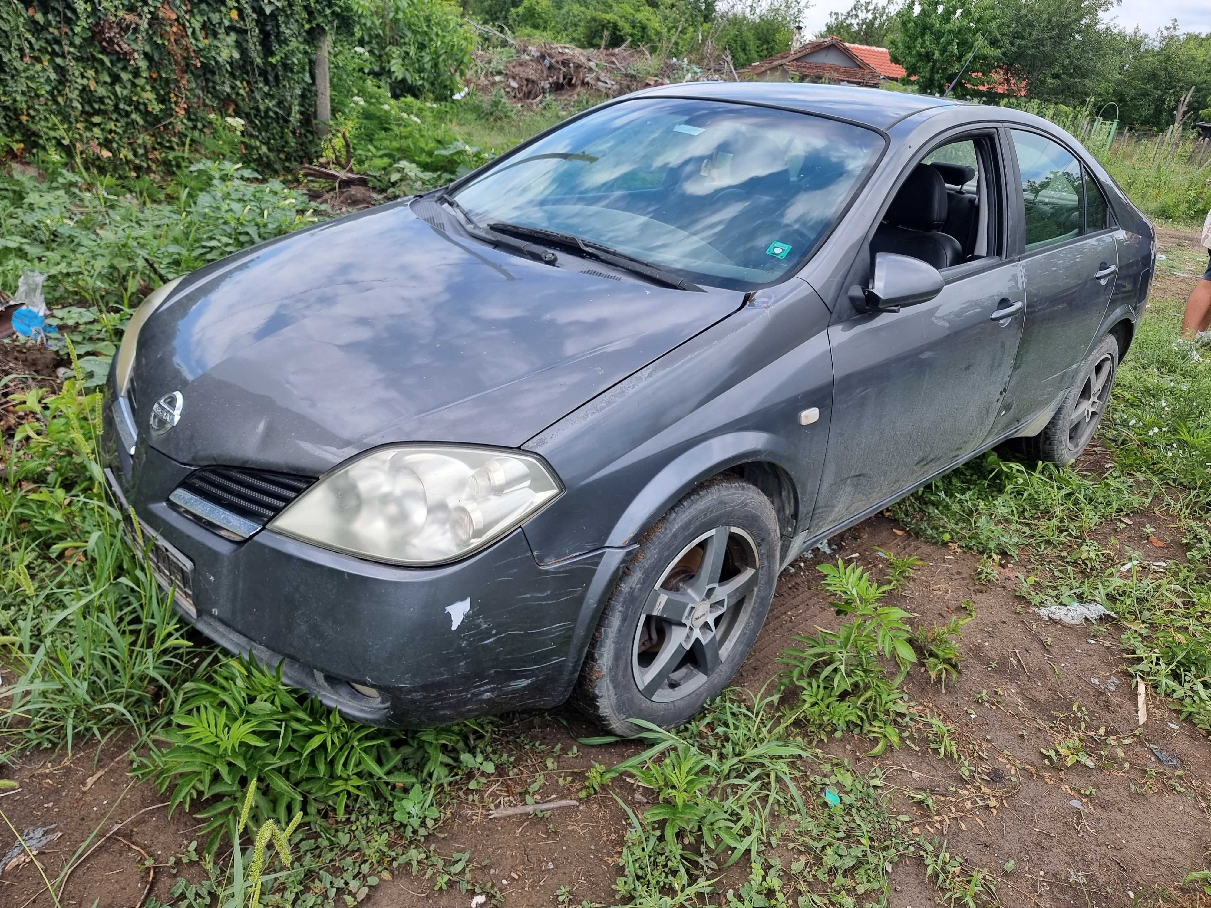 Нисан примера NISSAN PRIMERA 2.2 дизел 2003 г 6с.к само на части