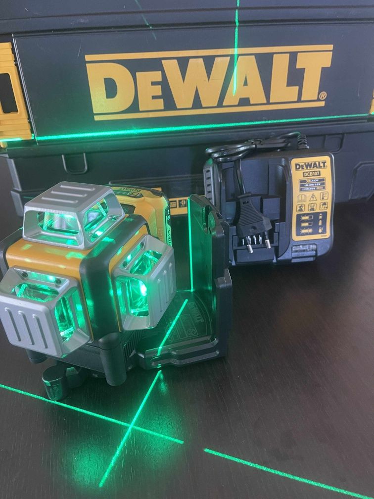 DeWalt Nivela Laser 360 12 linii verzi magneti nou nout impecabil