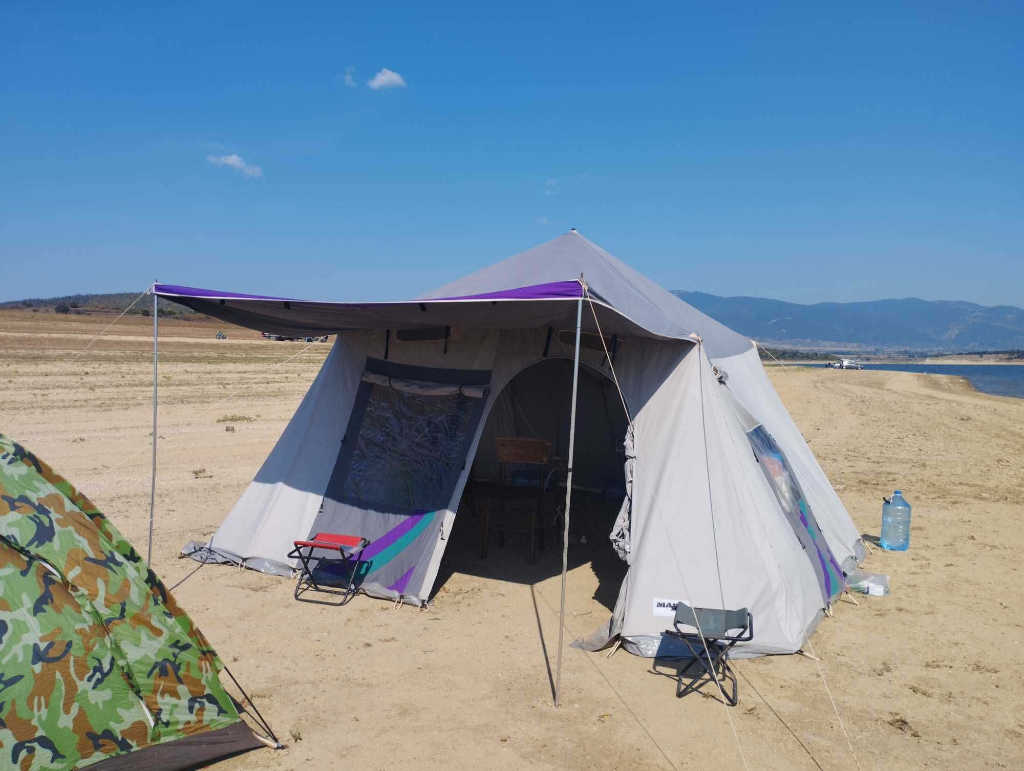 Къмпинг палатка нова