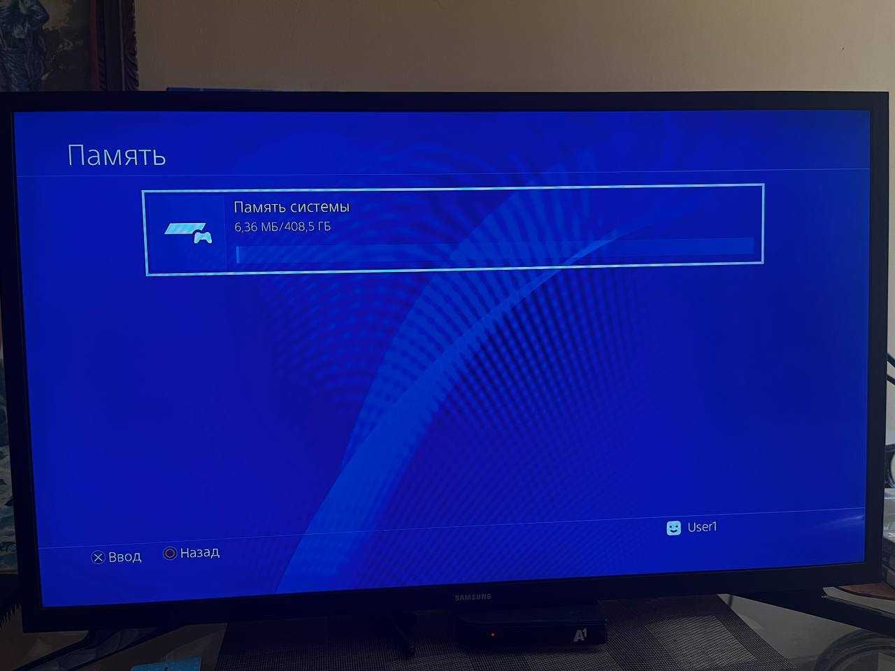 PlayStation Slim 4 + 3 игры (на русском)