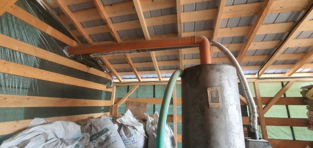 Vand sau schimb presa / instalatie brichete paie - rumegus