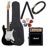 Set chitara electrica, Harley Benton, ST-20 BK, Standard Serie
