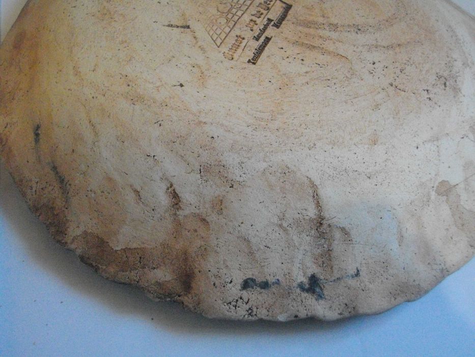 Стари Декоративни Фигурални Чинии-Ръчни-За Окачване-Големи-ф280/ф220мм