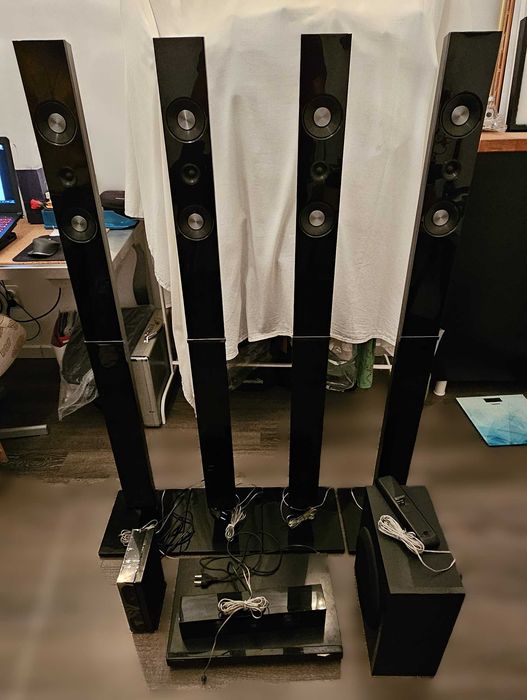 Sistem Home Cinema Samsung 5.1 HT-C555 + Transmitator Wireless