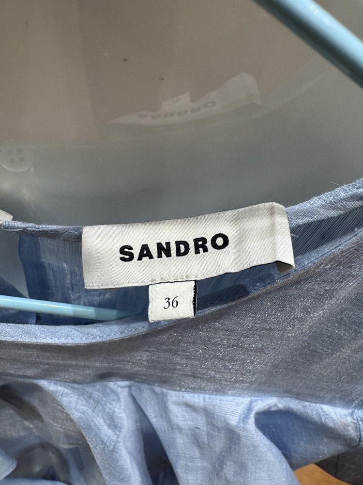 Ленена рокля Sandro