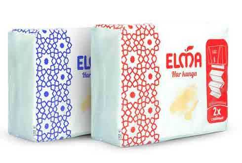 Elma Z dispenser salfetkalari, 200 dona, Салфетки диспенсер