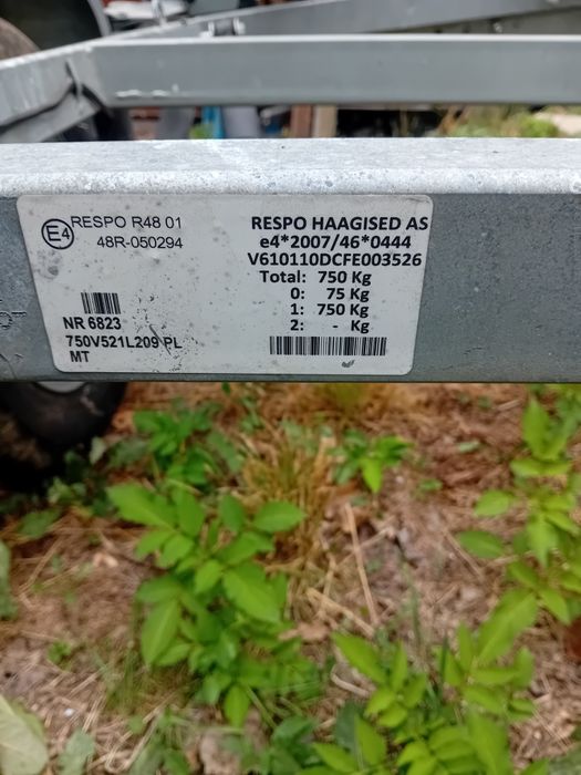 Колесар Respo до 750 кг