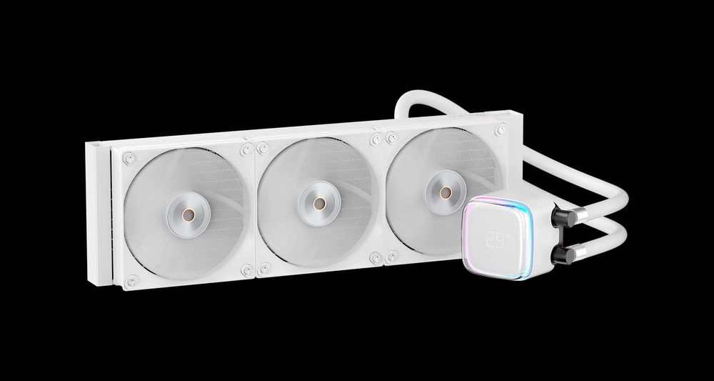 Ocypus IOTA 360 White, СЖО 360 мм, отличное состояние