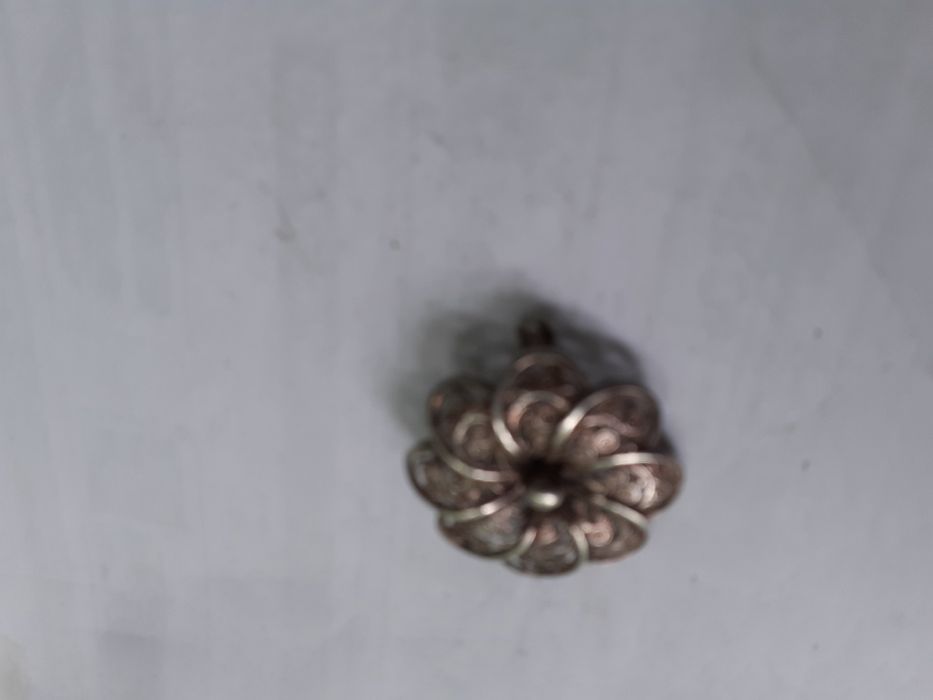 Brosa veche din argint filigran (4)