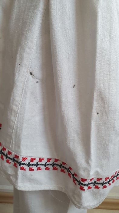 Costum popular copii (baiat) camasa cu pantalon, vesta