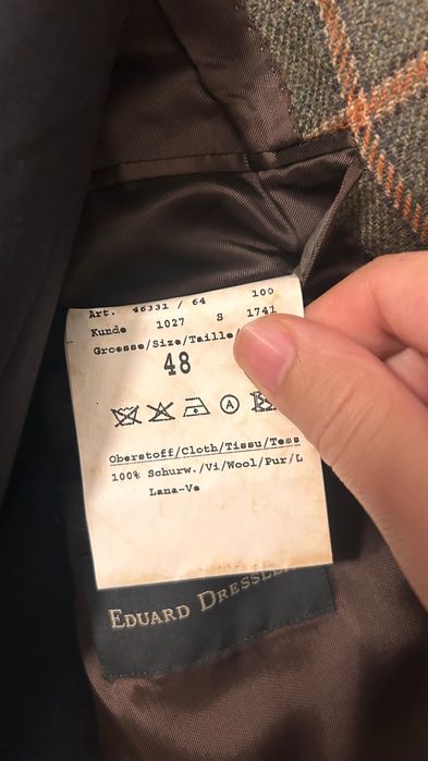 Луксозно мъжко сако Eduard Dressler L