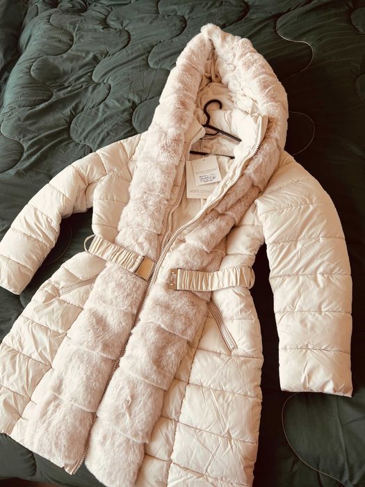 Дамско яке - зимно, топло, пухено, XL, чисто ново