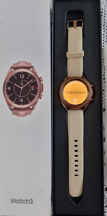 Часовник smartwatch Samsung Galaxy Watch3, 41 мм, Gold